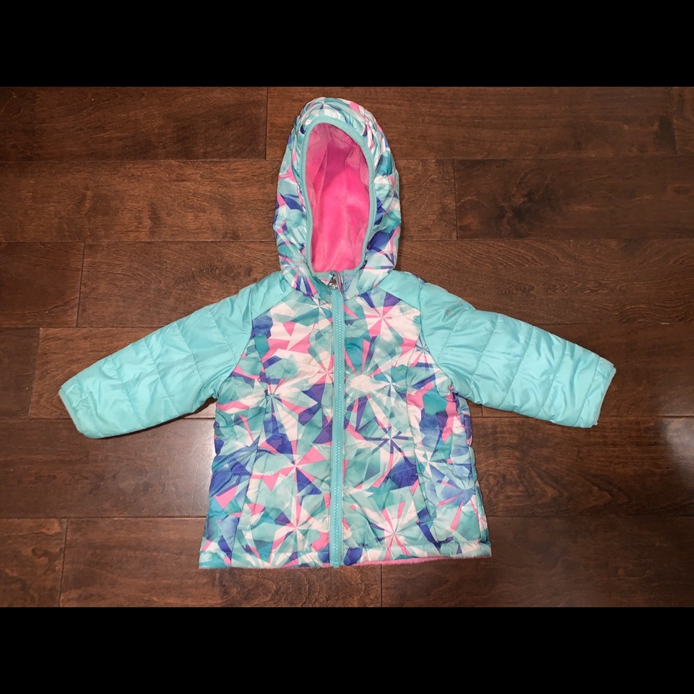 Toddler girl 2T reversible jacket